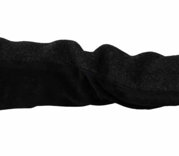 Dolce & Gabbana Elegant Mid-Length Wool Gloves in Black