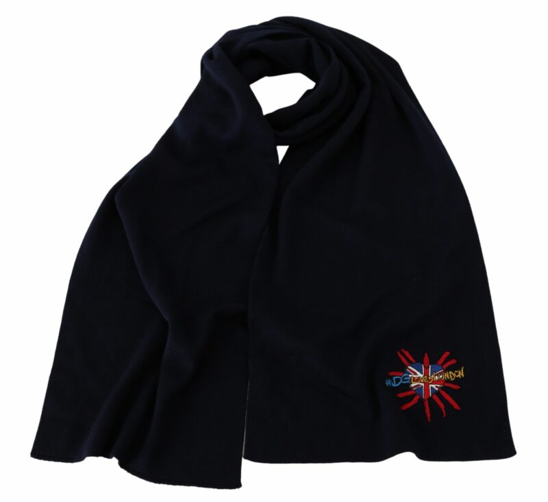 Dolce & Gabbana Elegant Virgin Wool Men's Scarf - Image 3