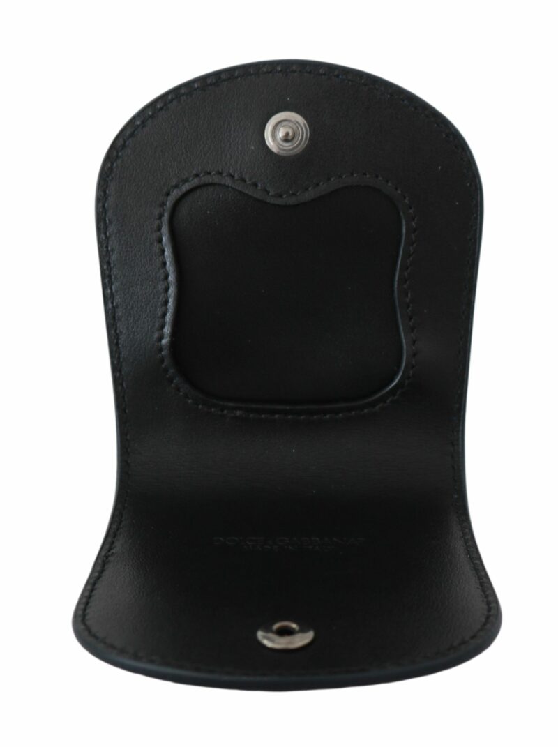 Dolce & Gabbana Exquisite Dark Blue Coin Case Wallet - Image 5