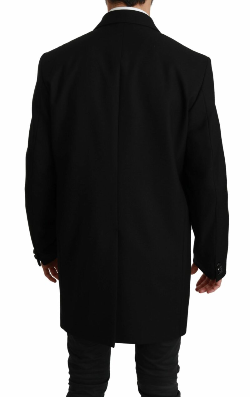 Dolce & Gabbana Elegant Black Wool Formal Blazer - Image 3