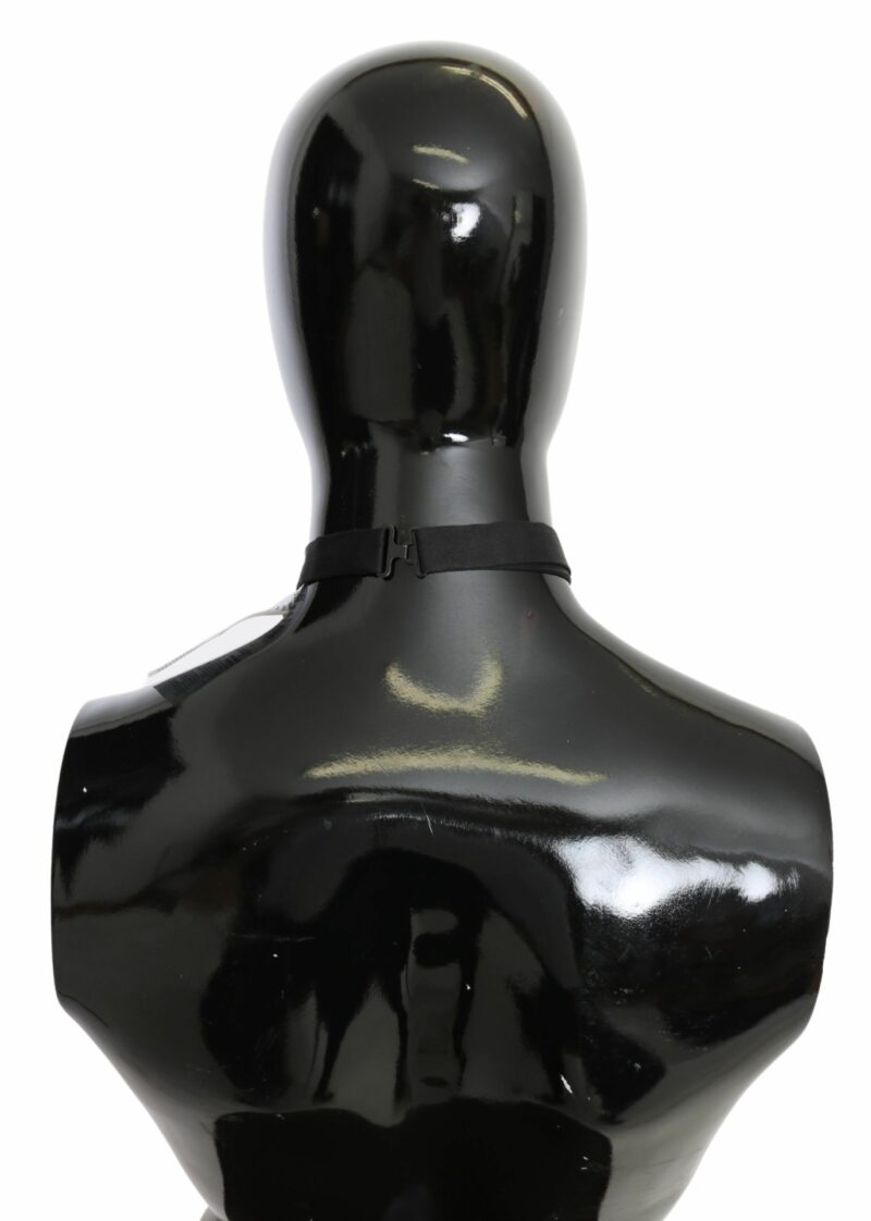 Dolce & Gabbana Elegant Silk Gold Bowtie - Dazzle in Style - Image 3