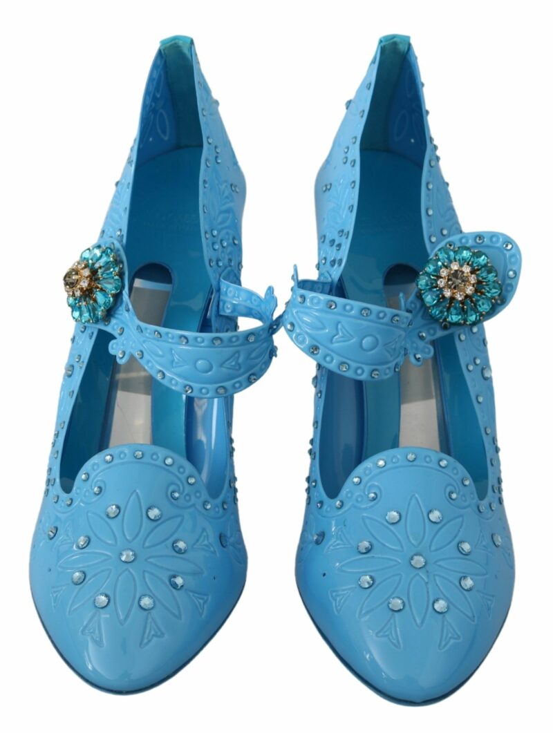 Dolce & Gabbana Enchanting Crystal Cinderella Pumps - Image 4