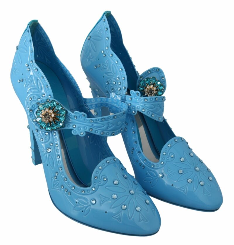 Dolce & Gabbana Enchanting Crystal Cinderella Pumps - Image 5