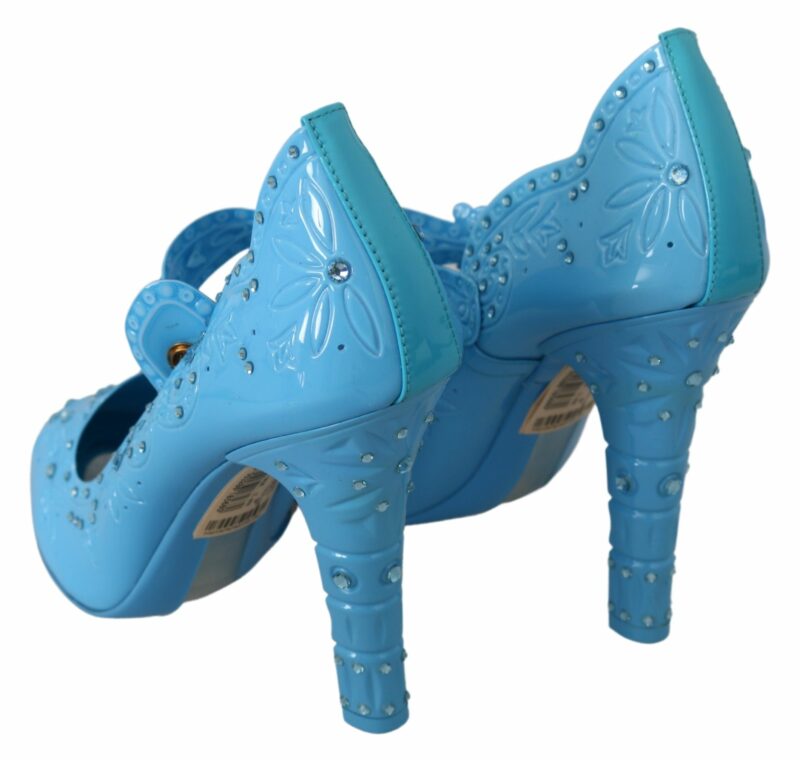Dolce & Gabbana Enchanting Crystal Cinderella Pumps - Image 6