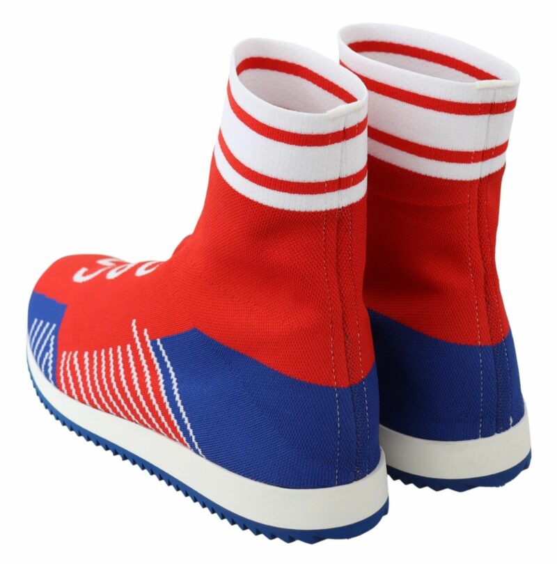 Dolce & Gabbana Chic SORRENTO Casual Socks Sneakers - Image 6