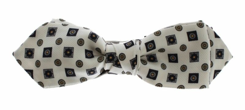 Dolce & Gabbana Elegant Baroque Silk Tie & Leather Belt Set - Image 3