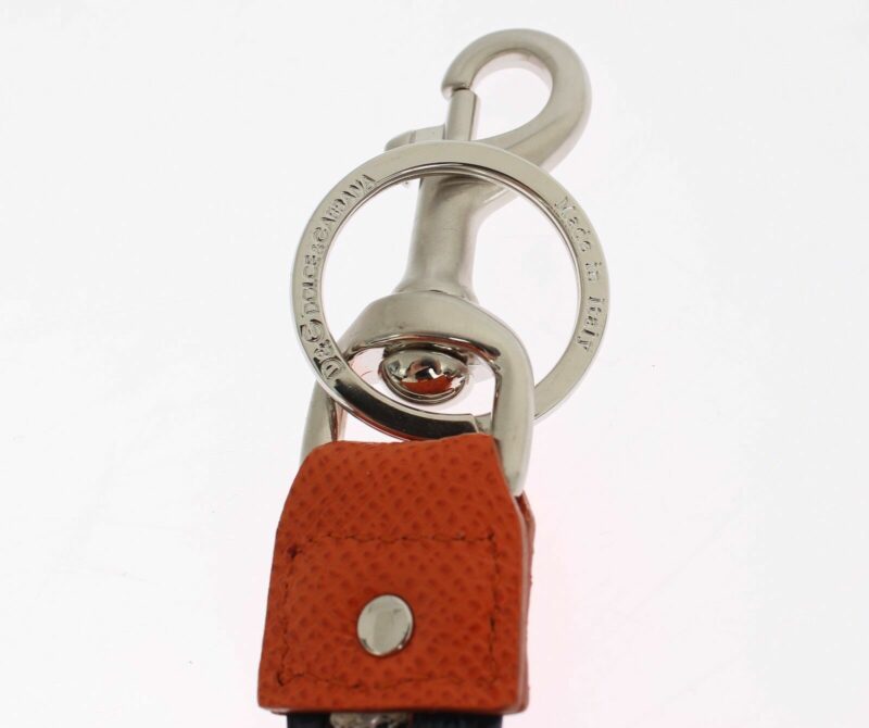 Dolce & Gabbana Sicilian Raffia Charm Keyring - Image 3
