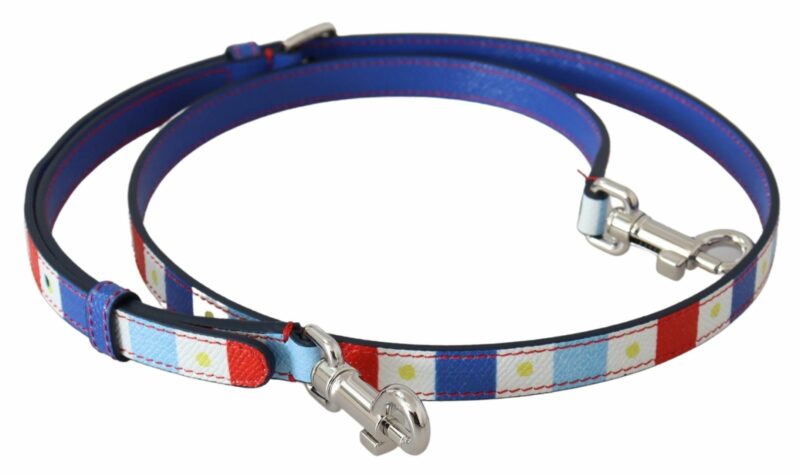 Dolce & Gabbana Chic Multicolor Leather Shoulder Strap Accessory - Image 2