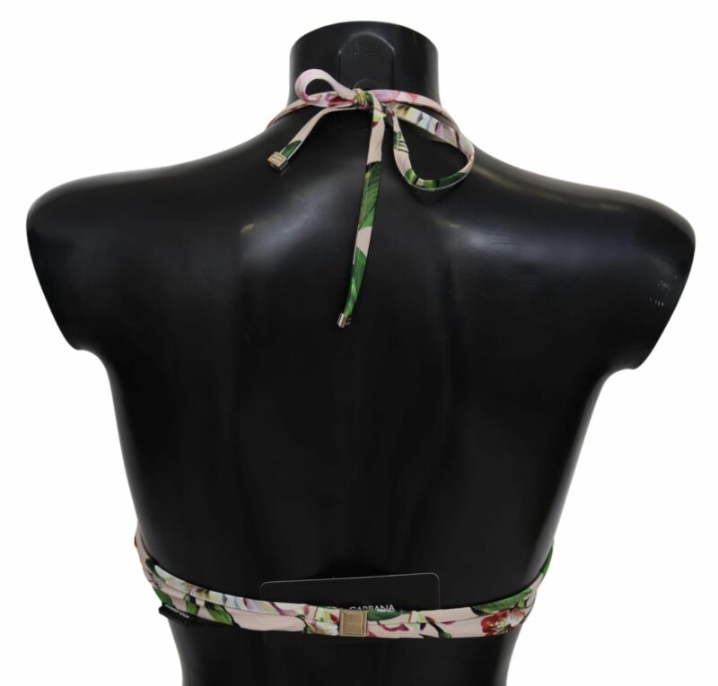 Dolce & Gabbana Floral Elegance Elastic Bikini Top - Image 3