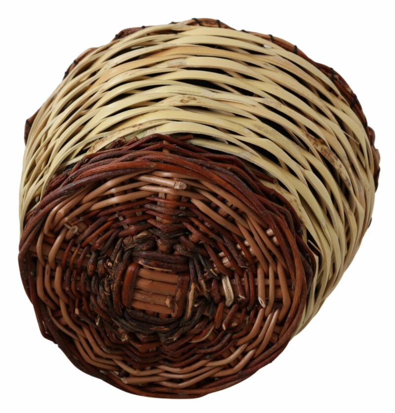 Dolce & Gabbana Chic Beige Wicker Basket Tote Bag - Image 4