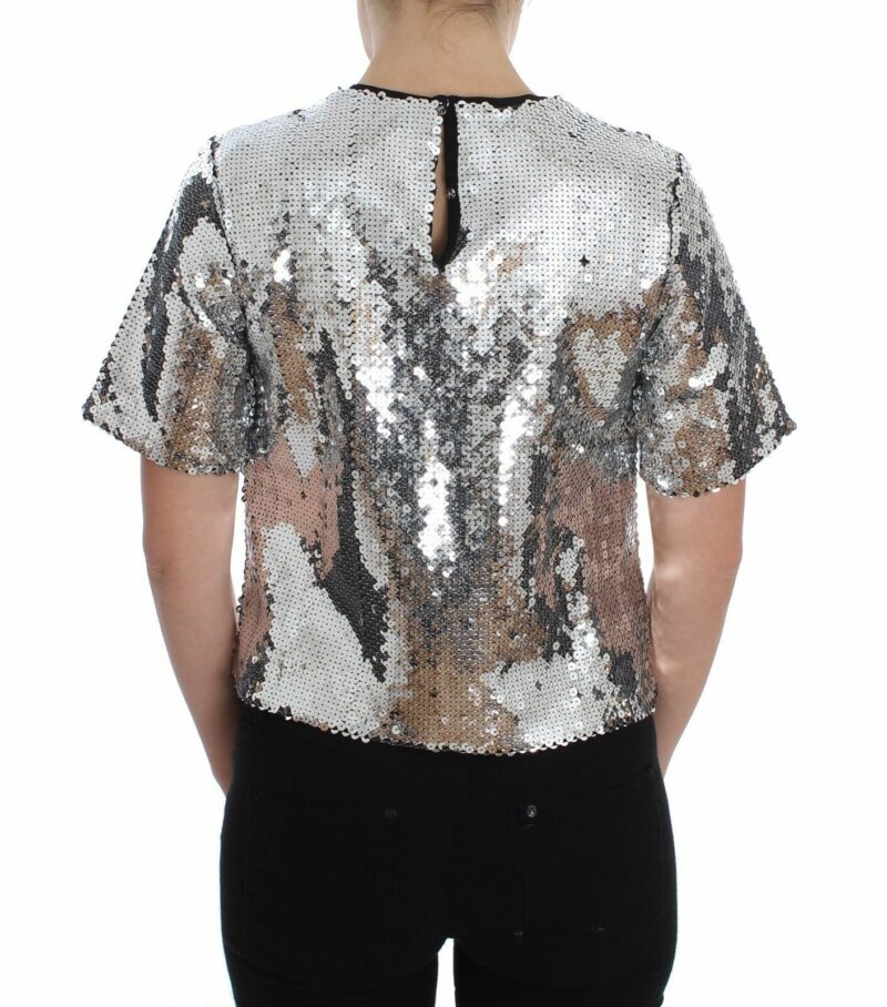 Dolce & Gabbana Sequined Elegance Blouse - Image 3