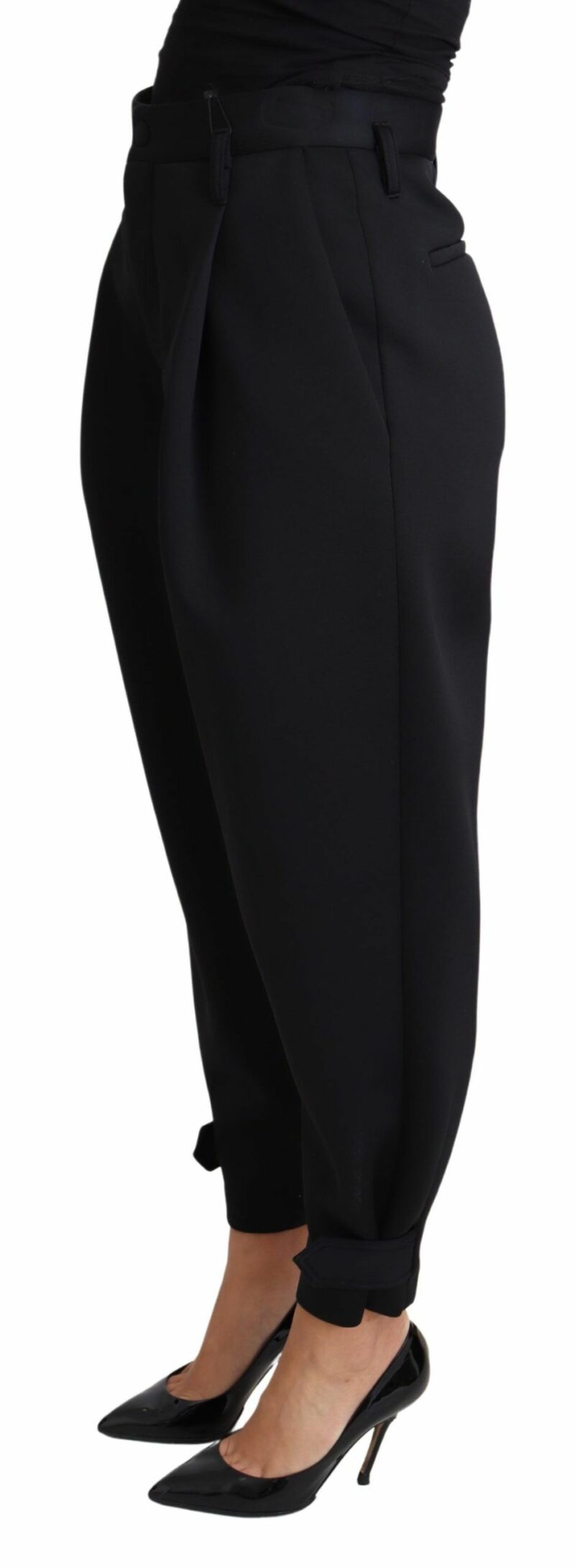 Dolce & Gabbana Elegant High-Waist Cropped Trousers - Image 2