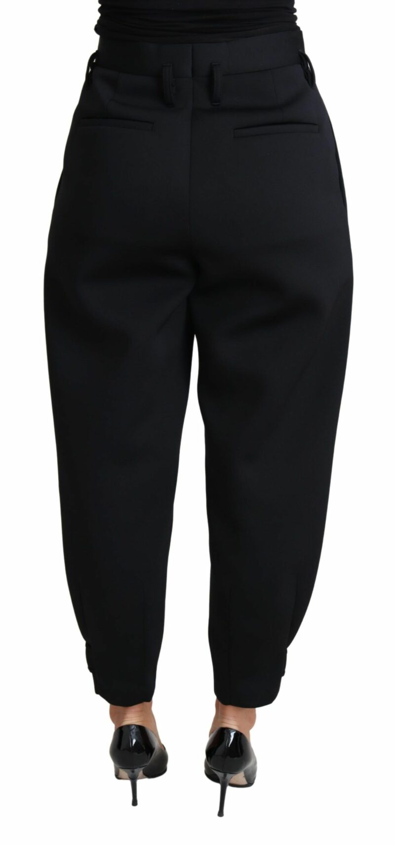Dolce & Gabbana Elegant High-Waist Cropped Trousers - Image 3