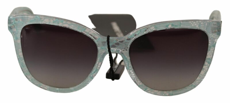 Dolce & Gabbana Sicilian Lace Crystal Acetate Sunglasses - Image 2