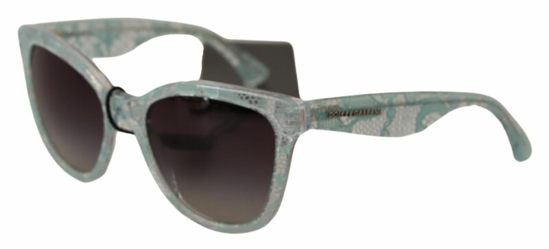 Dolce & Gabbana Sicilian Lace Crystal Acetate Sunglasses - Image 3