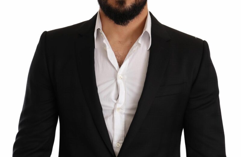 Dolce & Gabbana Elegant Slim Fit Martini Two-Piece Suit - Image 3