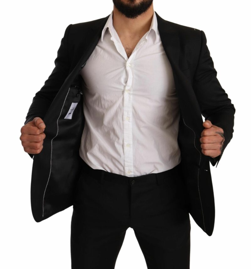 Dolce & Gabbana Elegant Slim Fit Martini Two-Piece Suit - Image 5