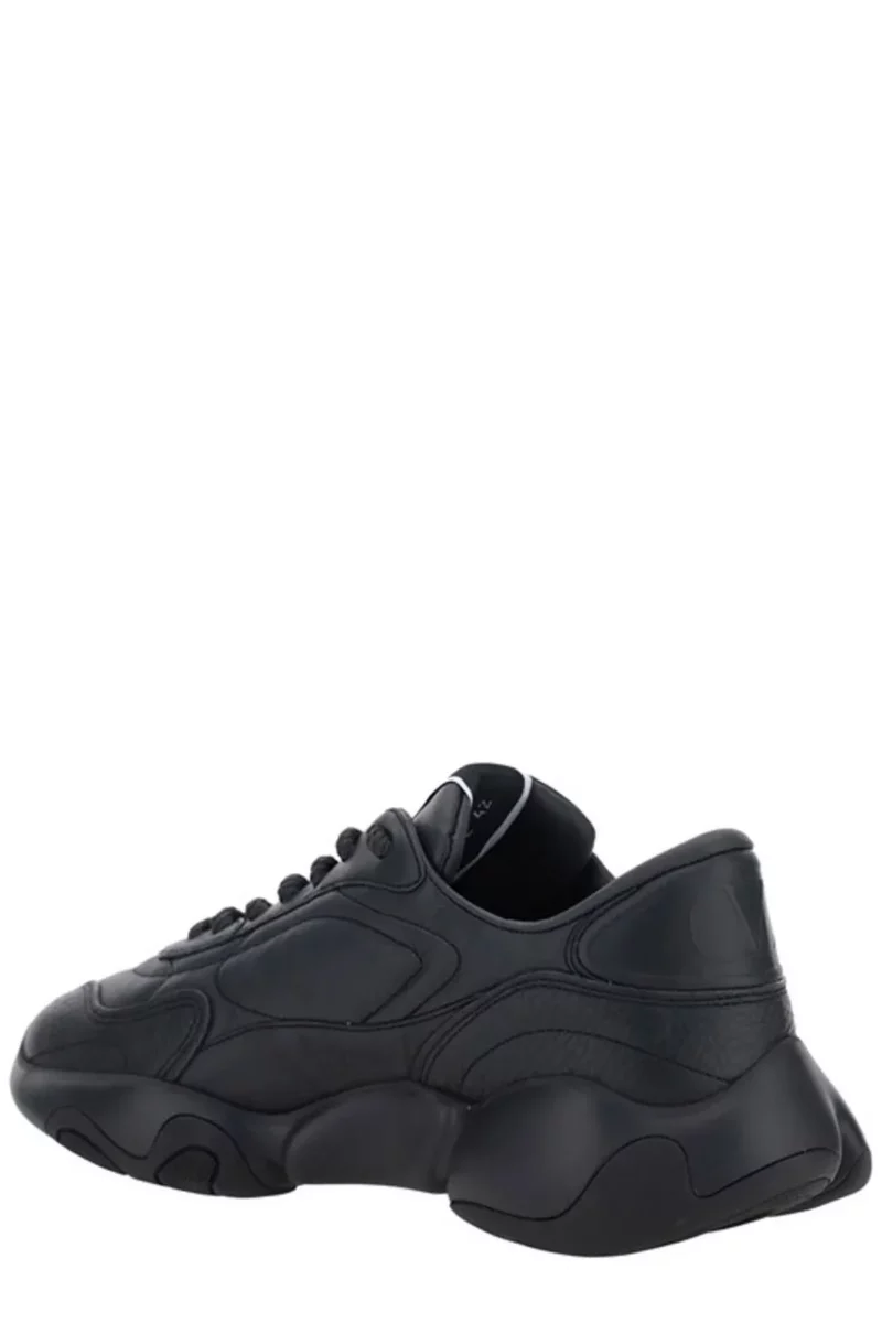 Valentino Elevated Elegance Low-Top Leather Sneakers - Image 3