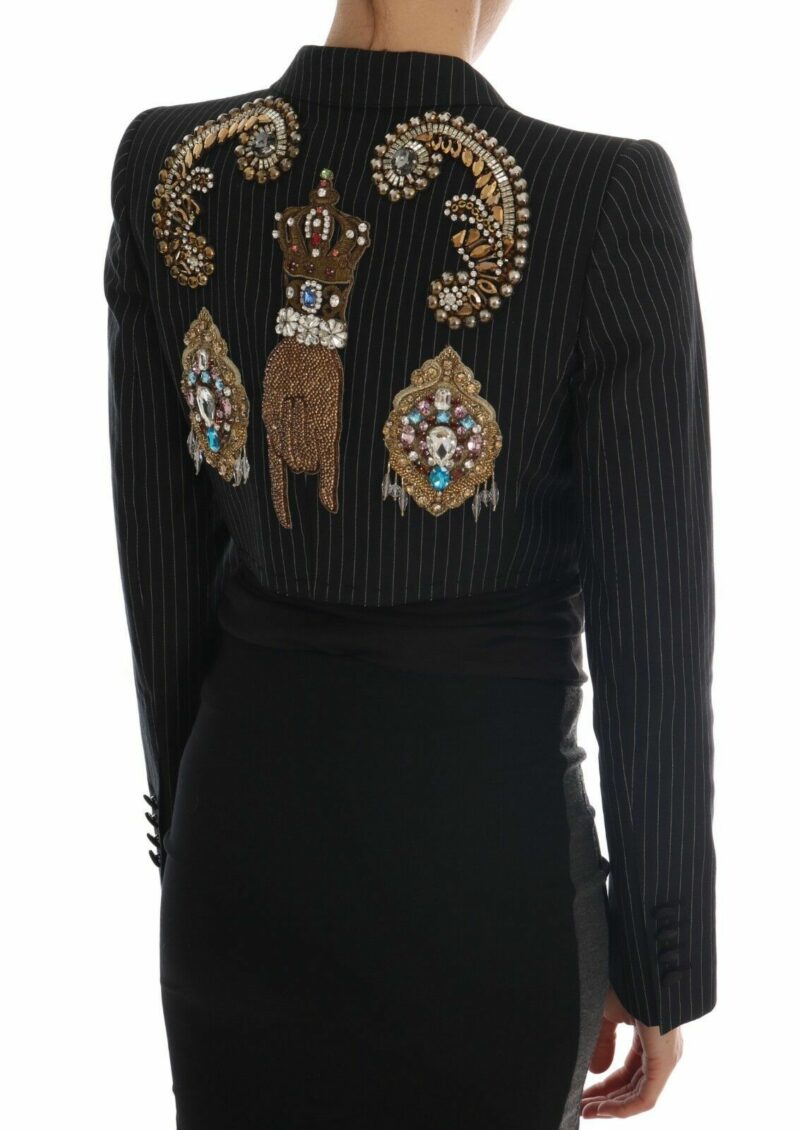 Dolce & Gabbana Enchanted Elegance Crystal Blazer - Image 3
