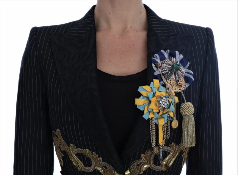 Dolce & Gabbana Enchanted Elegance Crystal Blazer - Image 4