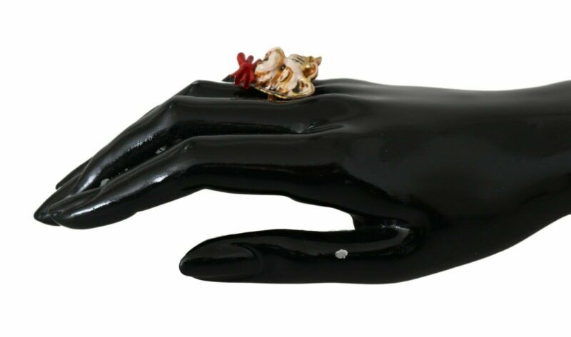 Dolce & Gabbana Elegant Canine Charm Women's Ring - Image 3