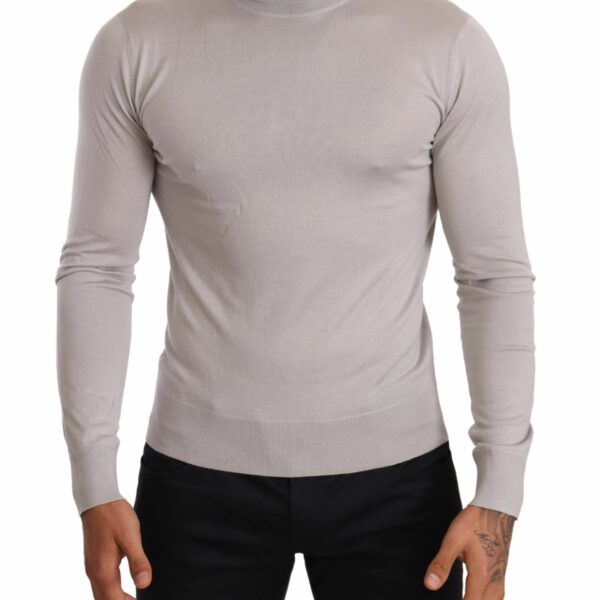 Dolce & Gabbana Elegant Cashmere-Silk Blend Turtleneck