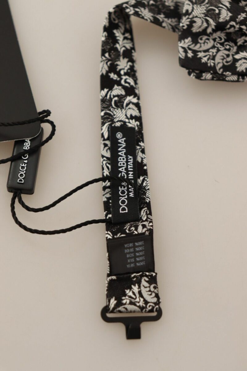 Dolce & Gabbana Floral Silk Bow Tie Luxe - Image 2