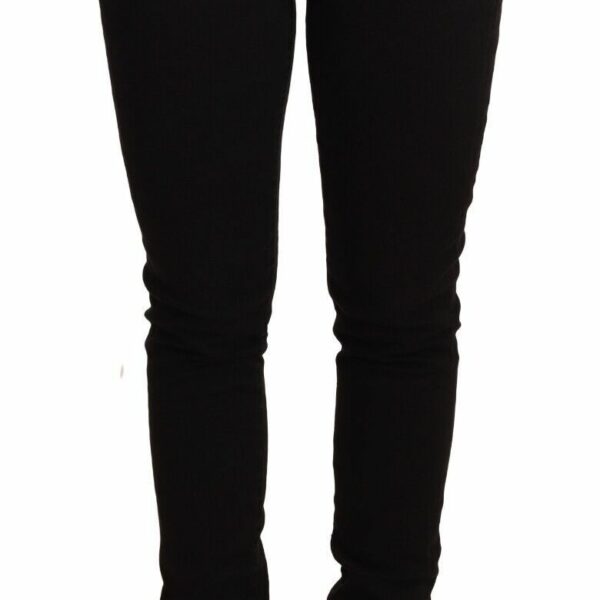 Dolce & Gabbana Elegant Slim-Fit Black Skinny Jeans