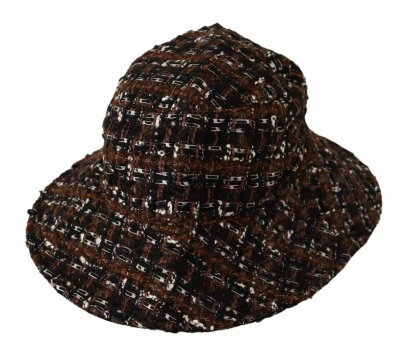 Dolce & Gabbana Elegant Woven Multicolor Bucket Hat - Image 3