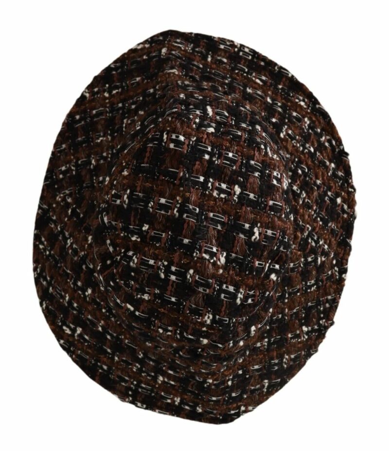 Dolce & Gabbana Elegant Woven Multicolor Bucket Hat - Image 4