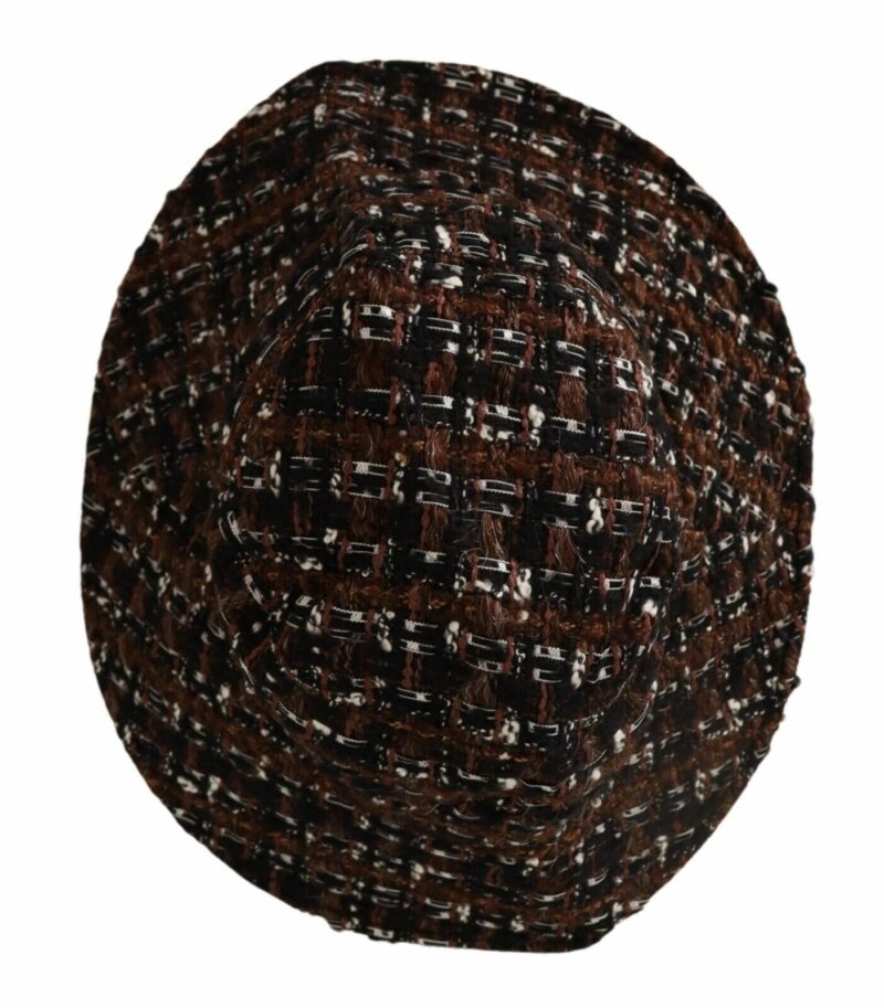 Dolce & Gabbana Elegant Woven Multicolor Bucket Hat - Image 5