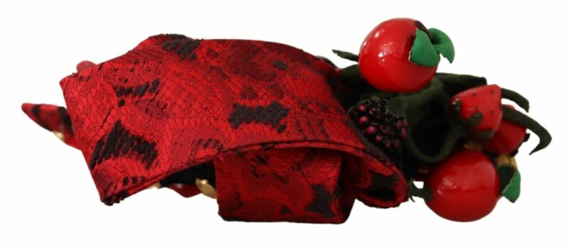 Dolce & Gabbana Exquisite Berry Crystal Embellished Diadem - Image 3