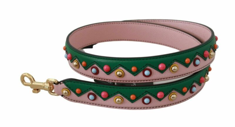 Dolce & Gabbana Elegant Multicolor Leather Shoulder Strap - Image 2