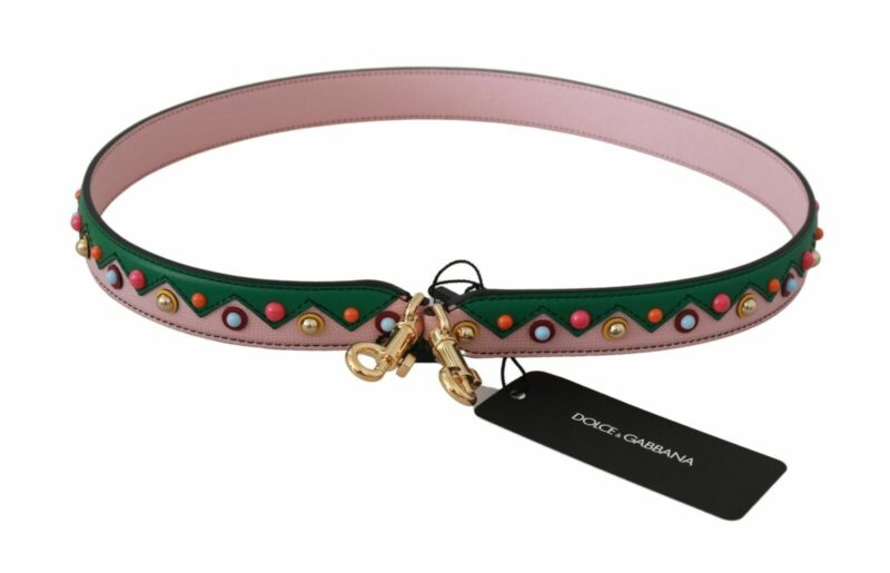 Dolce & Gabbana Elegant Multicolor Leather Shoulder Strap - Image 3