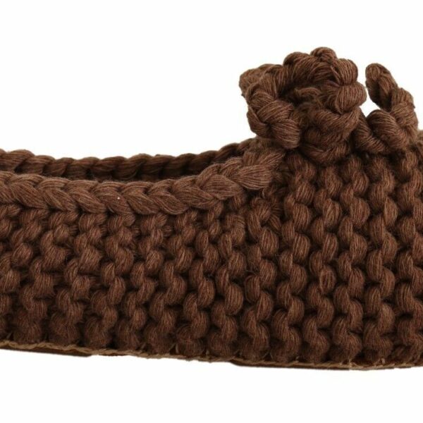 Dolce & Gabbana Elegant Wool Knit Ballerina Flats
