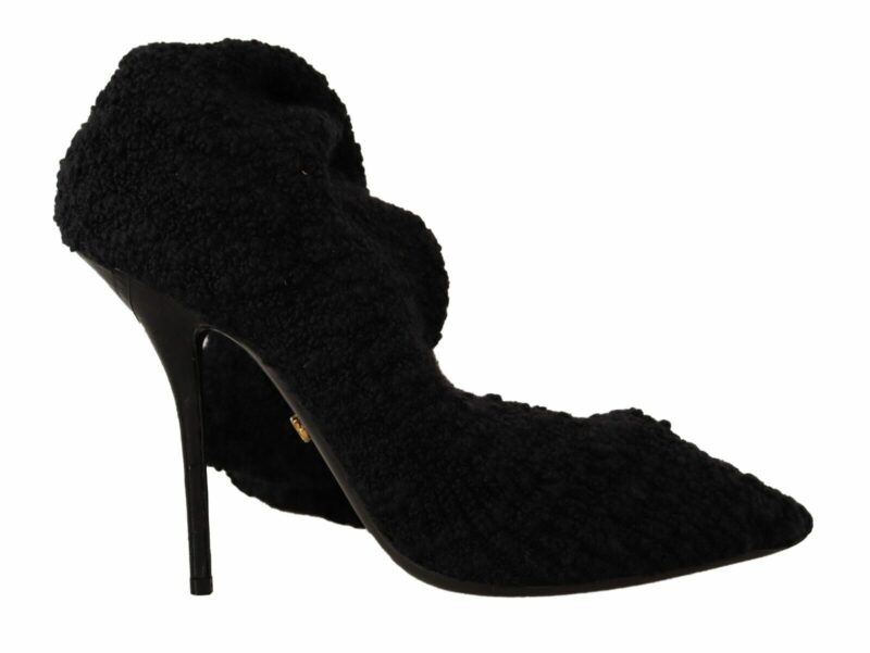 Dolce & Gabbana Chic Black Stretch Sock Boots - Image 6