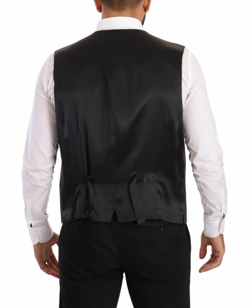 Dolce & Gabbana Elegant Gray Sicilia Wool Blend Suit - Image 8