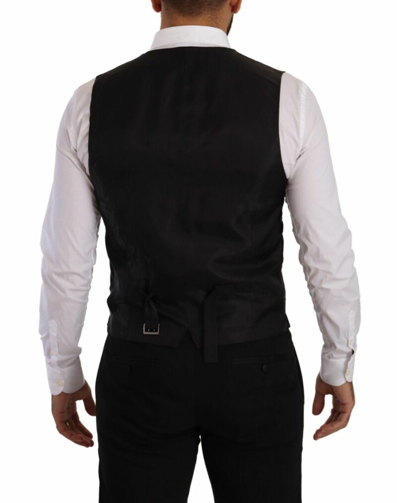 Dolce & Gabbana Sicilia Slim Fit Black Suit Ensemble - Image 7