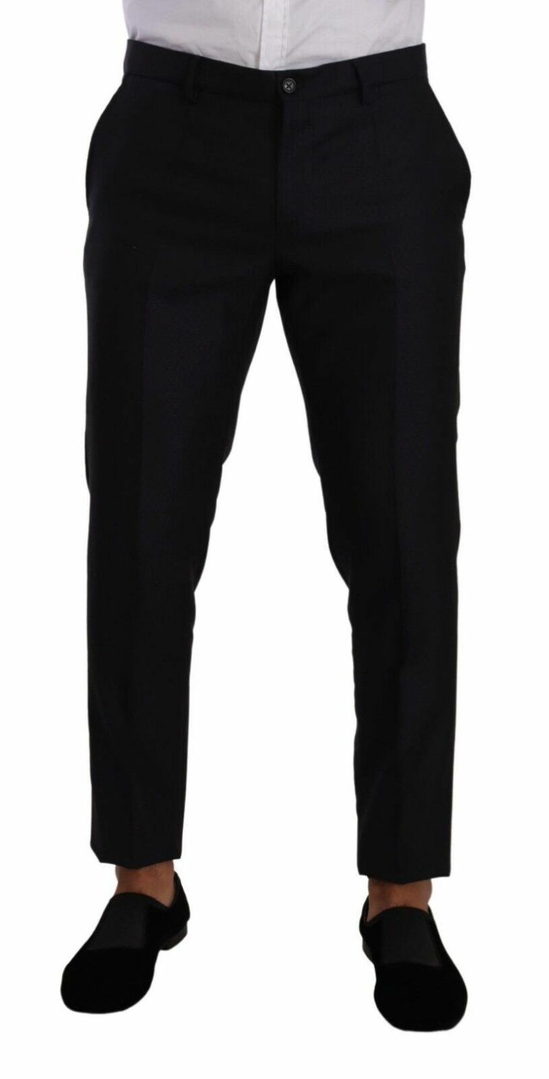Dolce & Gabbana Elegant Slim Fit Wool Silk Cashmere Men's Suit - Image 6