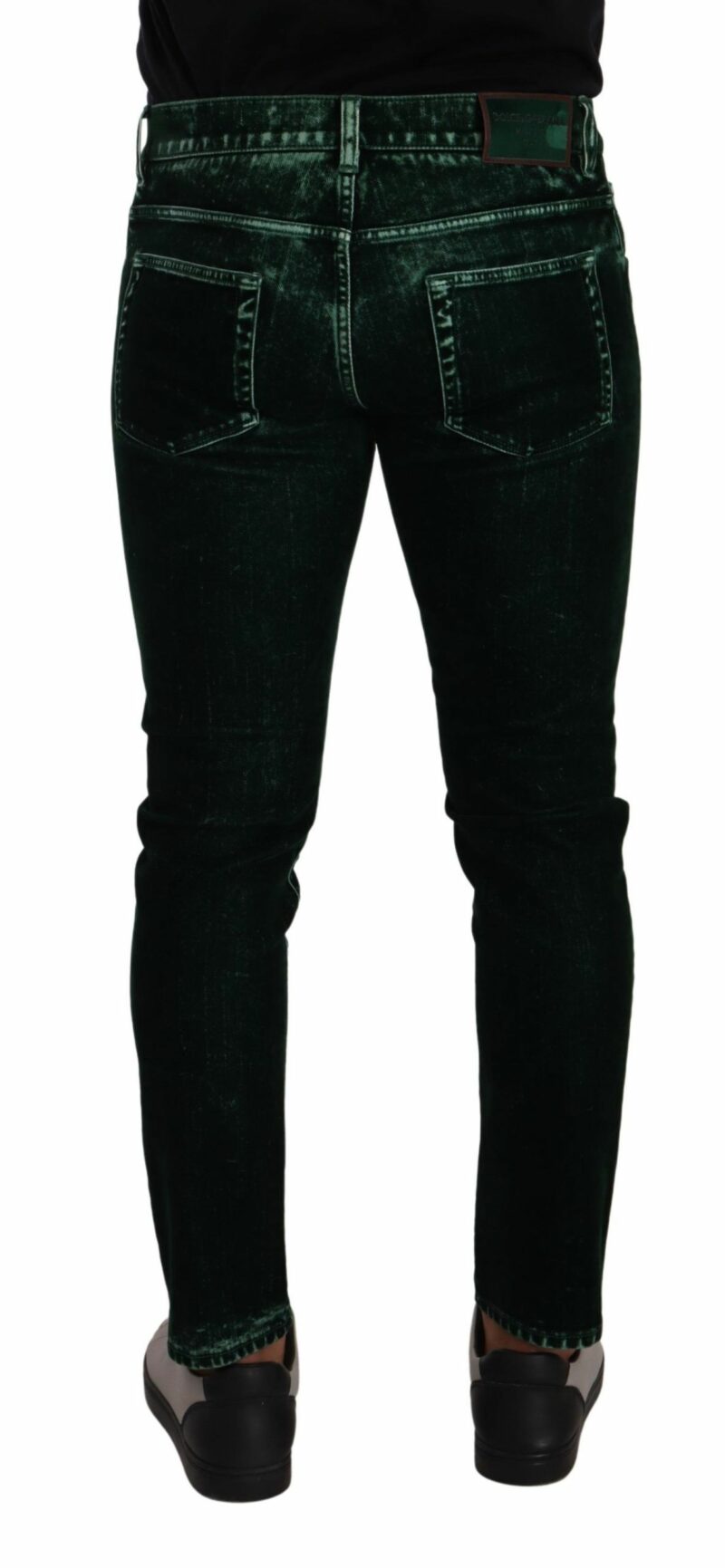 Dolce & Gabbana Sleek Cotton-Blend Skinny Denim Jeans - Image 3