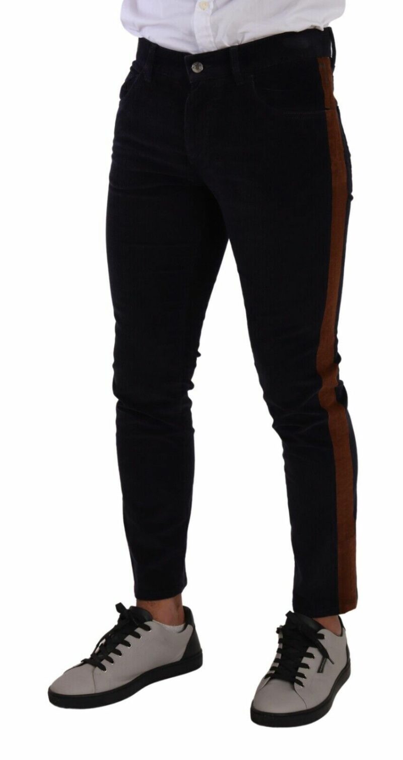 Dolce & Gabbana Elegant Slim Fit Denim for the Modern Man - Image 4