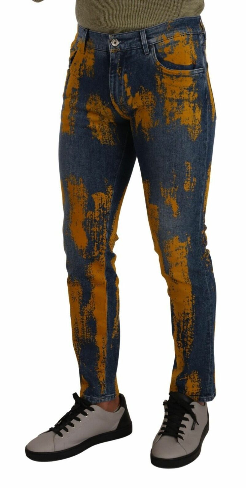 Dolce & Gabbana Slim Fit Stretch Denim Jeans - Image 4