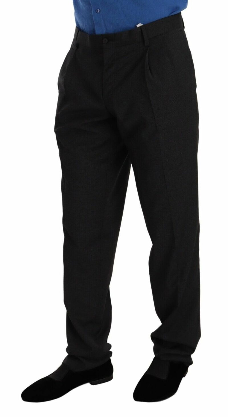 Dolce & Gabbana Elegant Gray Formal Men's Trousers - Image 3