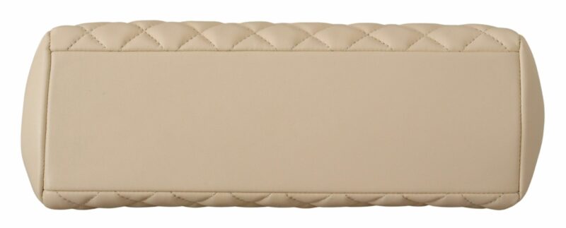 Versace Elegant Quilted Nappa Leather Tote - Image 4