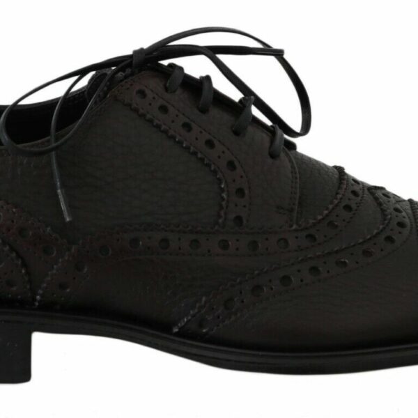 Dolce & Gabbana Elegant Wingtip Derby Dress Shoes