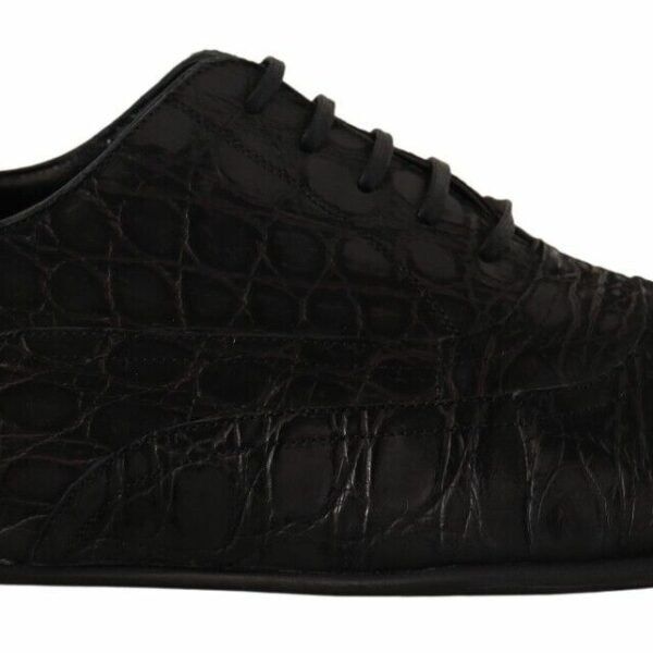 Dolce & Gabbana Elegant Exotic Leather Oxford Shoes