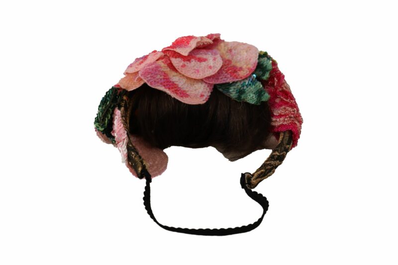 Dolce & Gabbana Multicolored Sequined Diadem Headband - Image 5