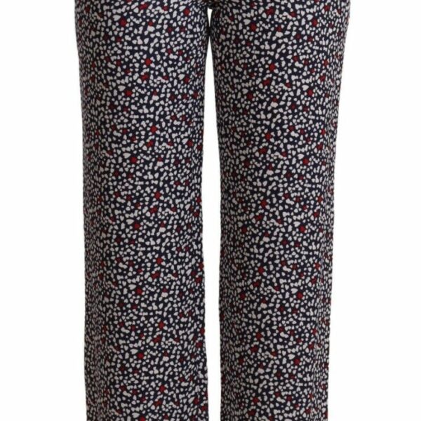 Michael Kors Elegant High Waist Straight Black Trousers