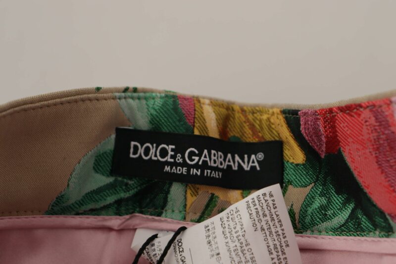 Dolce & Gabbana Floral High-Waist Dress Pants - Image 5