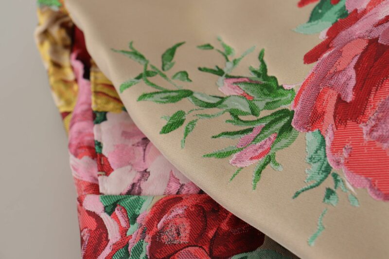 Dolce & Gabbana Floral High-Waist Dress Pants - Image 7
